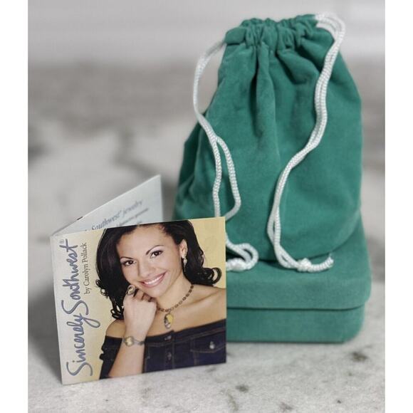 New Carolyn Pollack Sterling Silver Blue Lace Agate & Amethyst Cuff Bracelet - Picture 8 of 12